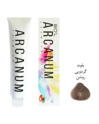 رنگ مو آرکانوم Arcanum شماره 8.9 بلوند گردویی روشن